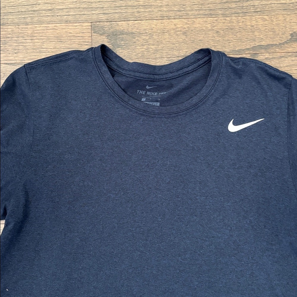 BOGO FREE Nike Men's Navy Dri-FIT Tee - Picture 3 of 8